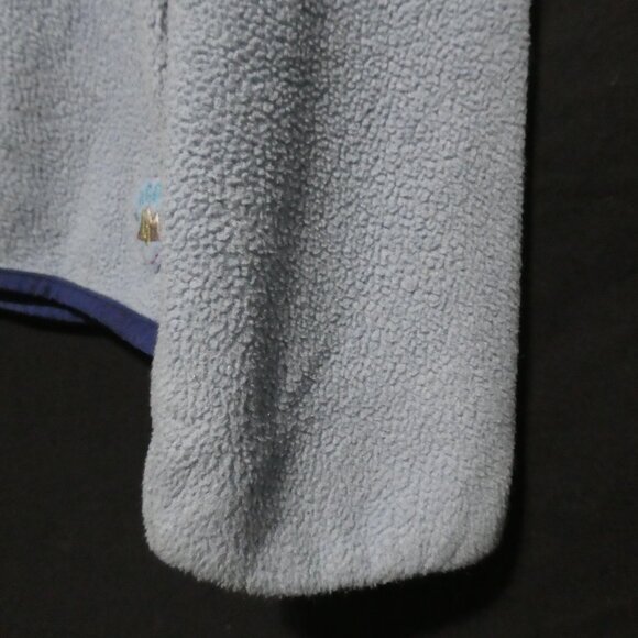 ROOTS | medium | Vintage Light Blue Fleece | 1/4 Zip-Up | Sleeve Pocket | EUC - Picture 10 of 16